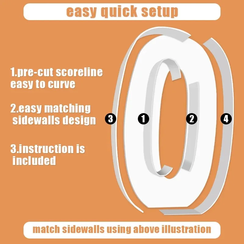 93 см гигантский воздушный шар с номером наполнительная коробка рамка для