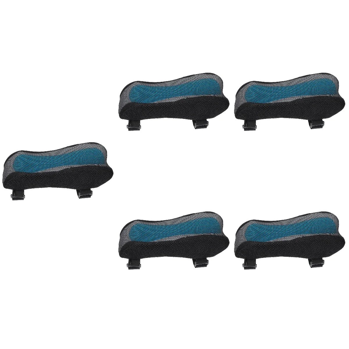 

5 Pc Armrest Pad Cushion Pillow Gaming Chair Elbow Support Desk Gel Practical Memory Sponge Office Supplies