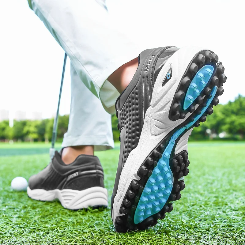 Brand New Men's Non-Slip Golf Shoes Outdoor Comfort Fitness Golf Walking Sneakers Men's Track and Field Training Golf Shoes