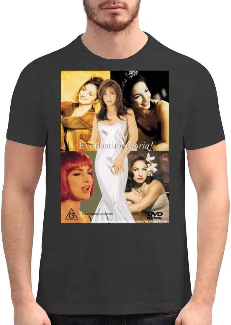 Harding Industries Gloria Estefan — мужская футболка с мягким рисунком HAI # G88964