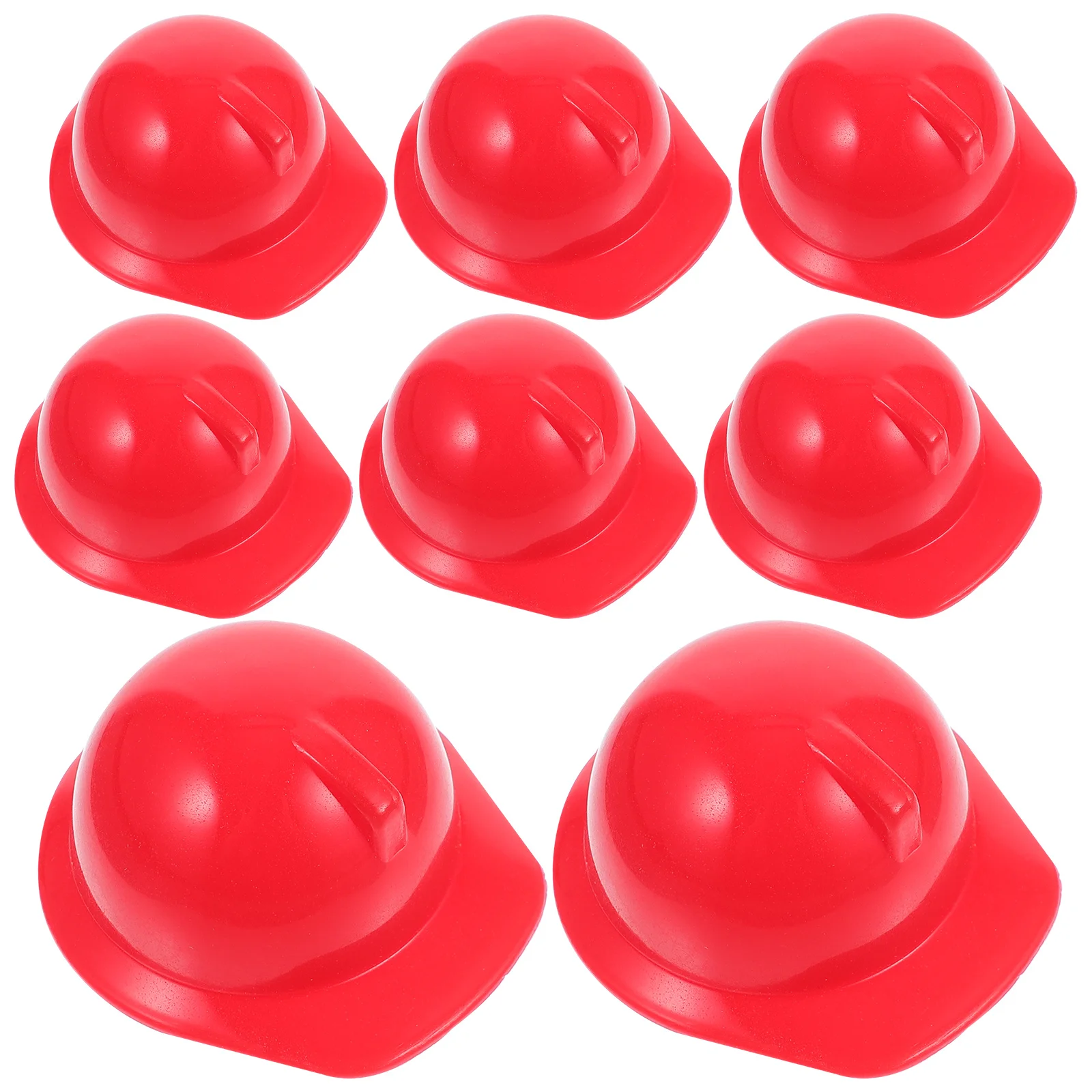 

10pcs Decorative Mini Construction Hat Use Mini Decor Plastic Mini
