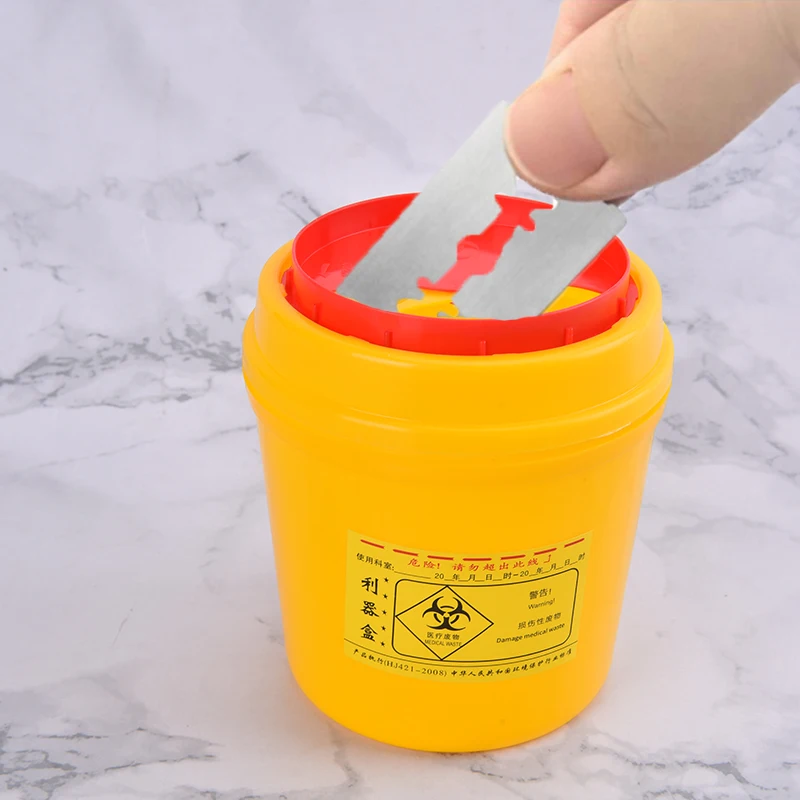 

Коробка для шприцов Beauty Clinic Sharps Box, коробка для переработки игл, контейнер для удаления лезвий для татуировок