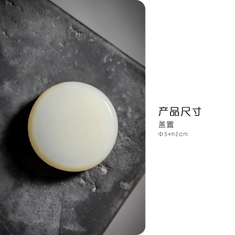 

Boutique Jade Bowlder Крышка чайника держатель керамическая крышка Базовая крышка Рамка для дома Zisha Крышка для кастрюли подставка для чая кафе ремесло