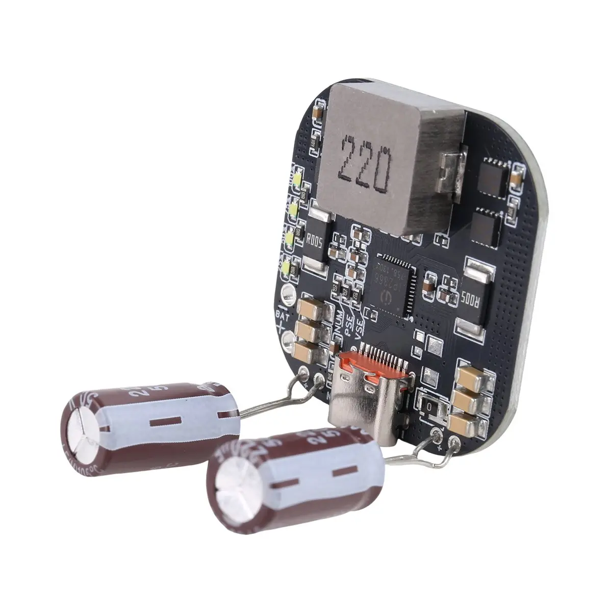 Фото DTC5 Новый двунаправленный зарядный модуль IP2368 с быстрой зарядкой PD100W, интерфейс Type-C, поддержка литиевых аккумуляторов №2
