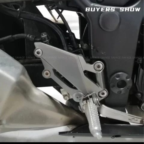 Для KAWASAKI NINJA 250 300 Z250 Z300 передняя подставка для ног, педаль переключения передач, рычаг переключения передач, педаль ножного тормоза, аксессуары для мотоциклов