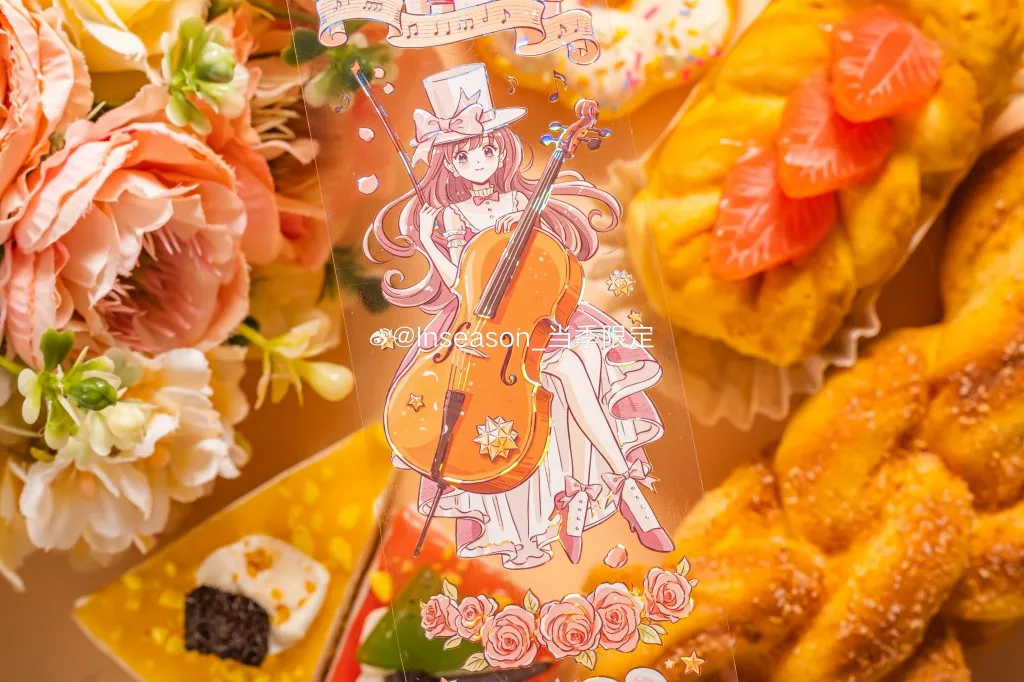 

1 Loop Sound of Music Shell Light Cute Girl Journal PET Tape