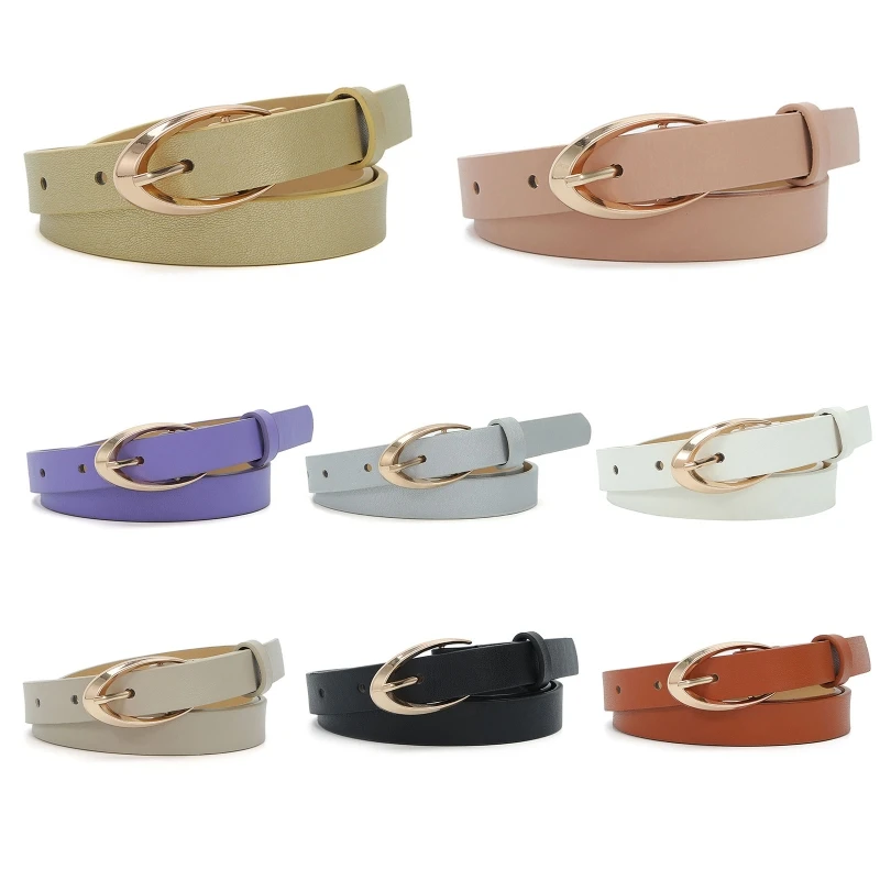 

Waist Strap for Women PU Leather Adjustable Hole Waist Chain Hip Hop Jean Chain Women Summer Skirt Dress Decors DXAA