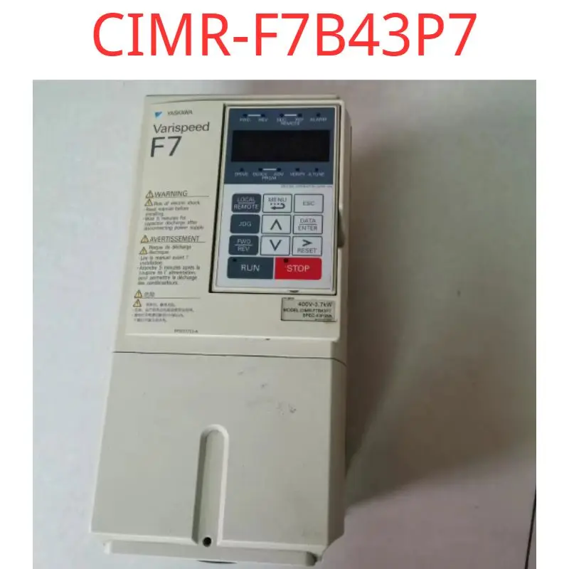 

Б/у тест серии OK F7 инвертор 3,7 кВт, CIMR-F7B43P7