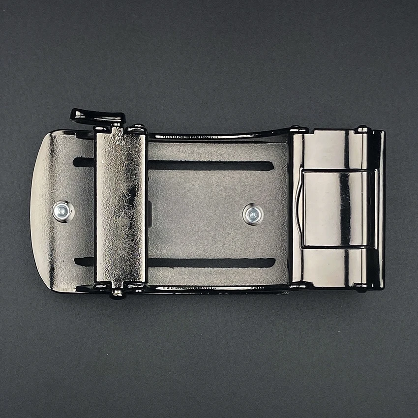 Ремень с автоматической пряжкой для джинсов модный аксессуар из воловьей кожи