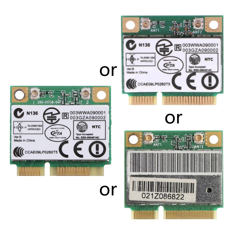 

Wireless Network Card ,AR9285 AR5B95 Mini PCI-express LAN Card,Support 802.11a/b/g/n 150Mbps Dropship