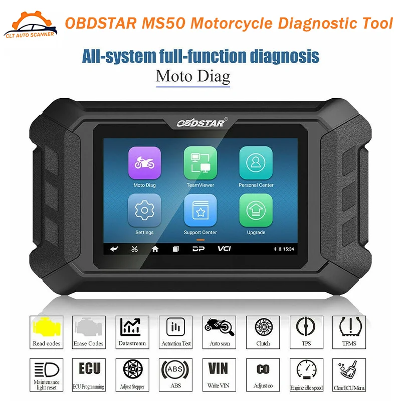

OBDSTAR MS50 интеллектуальный инструмент для диагностики мотоцикла