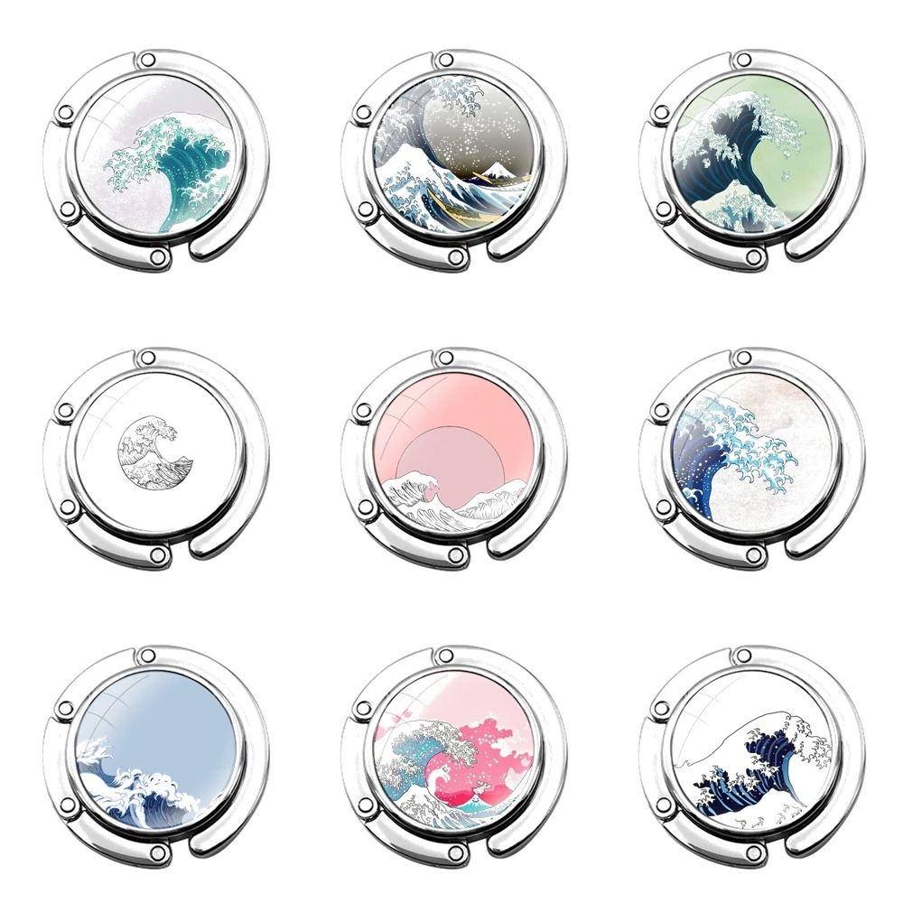 Складной крючок для кошелька женщин настольная Сумочка хранения складной