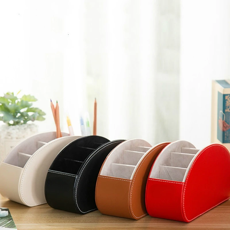 Control Phone And Tv Holder Desk Storage Box Cosmetics Brush