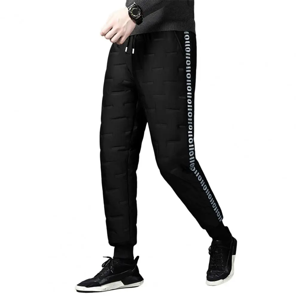 

Джоггеры, стильные зимние брюки, зимние спортивные брюки со шнуровкой, однотонные для повседневной носки