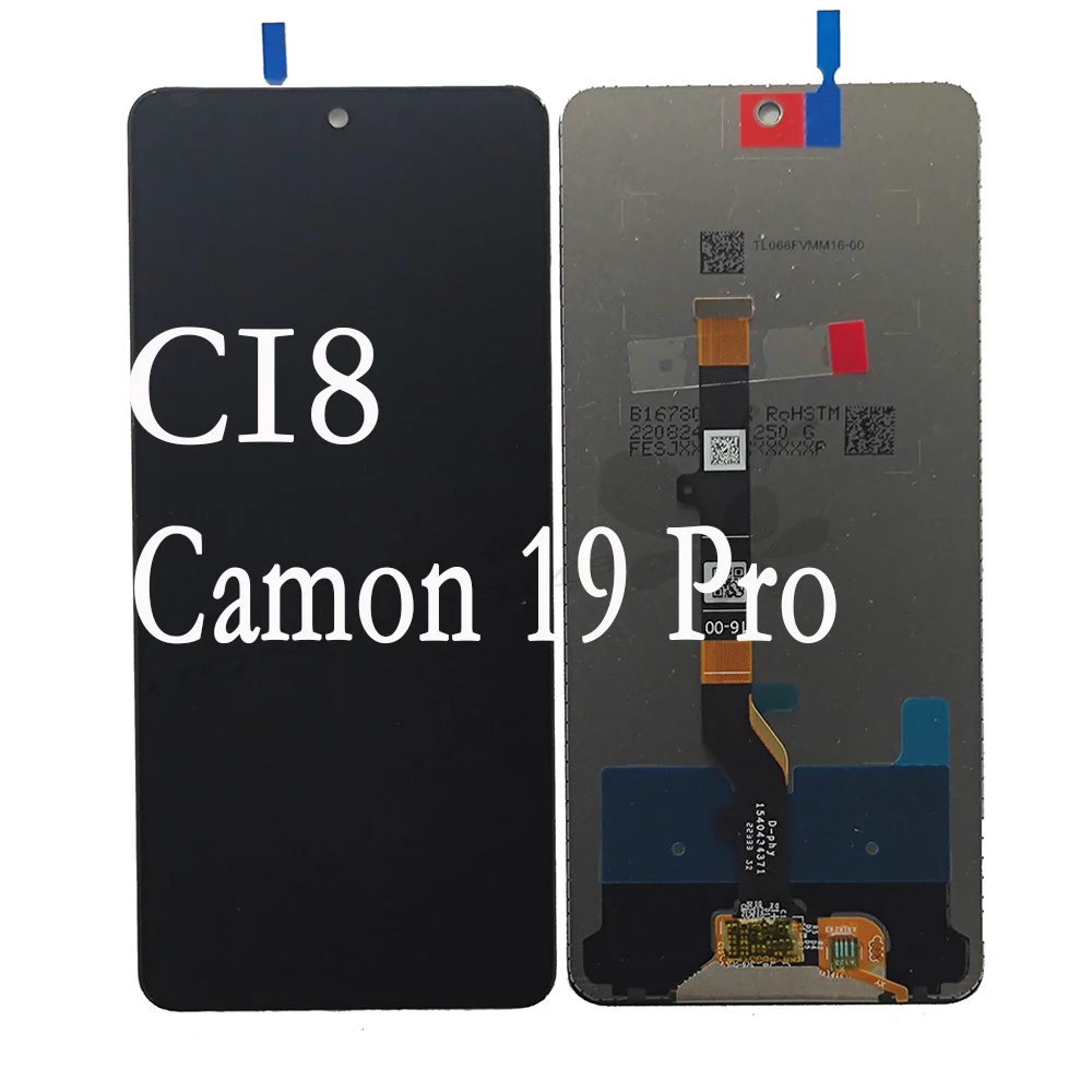

Applicable to InfinixCi8 Camon 19 Pro LCD Touch Display Digitizer Assembly Screen