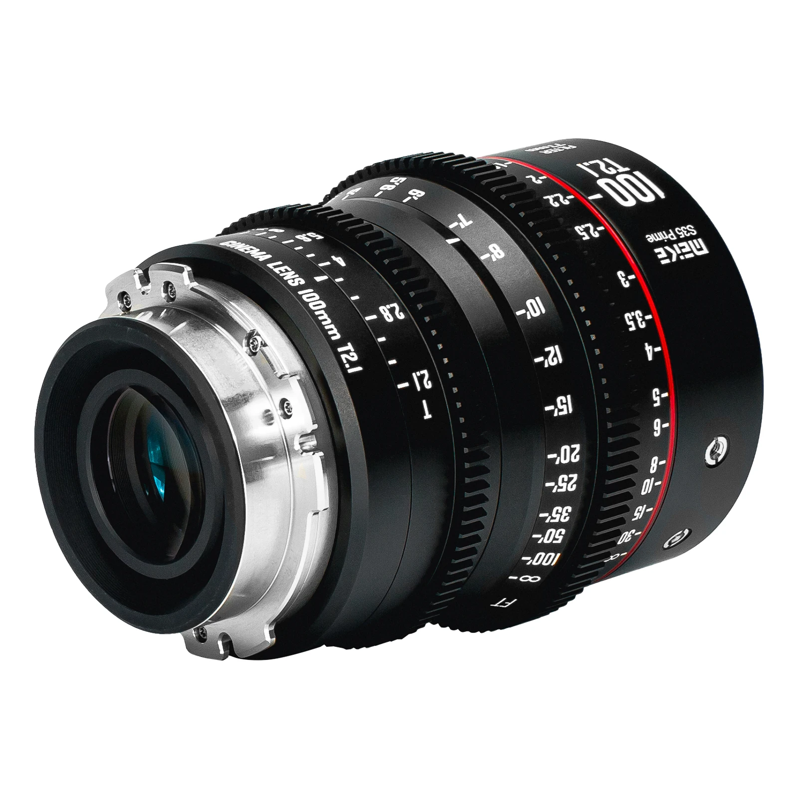 MEKE Meike Prime 100 мм T2.1 Super 35 S35 Frame Cine Lens для камеры PL EF Mount Like RED Komodo BMPCC 6K Pro Z CAM S6