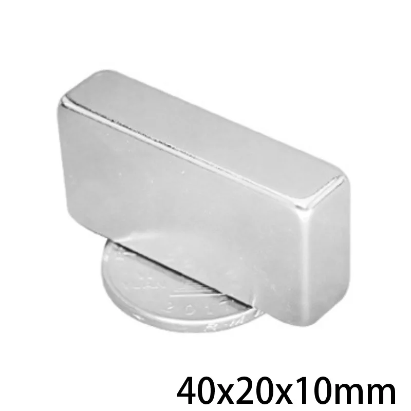 

Мощные магниты 40x20x10 мм
