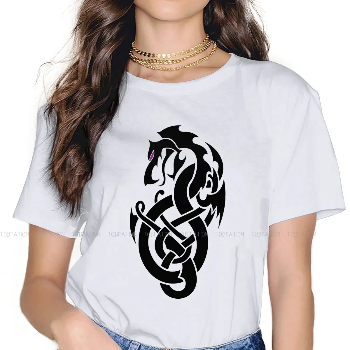 Dragon Of The футболка West для женщин девушек кельтский 5XL повседневные толстовки