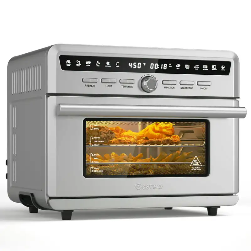 Toaster Oven Dehydrate Bake 1800w W/ Recipe