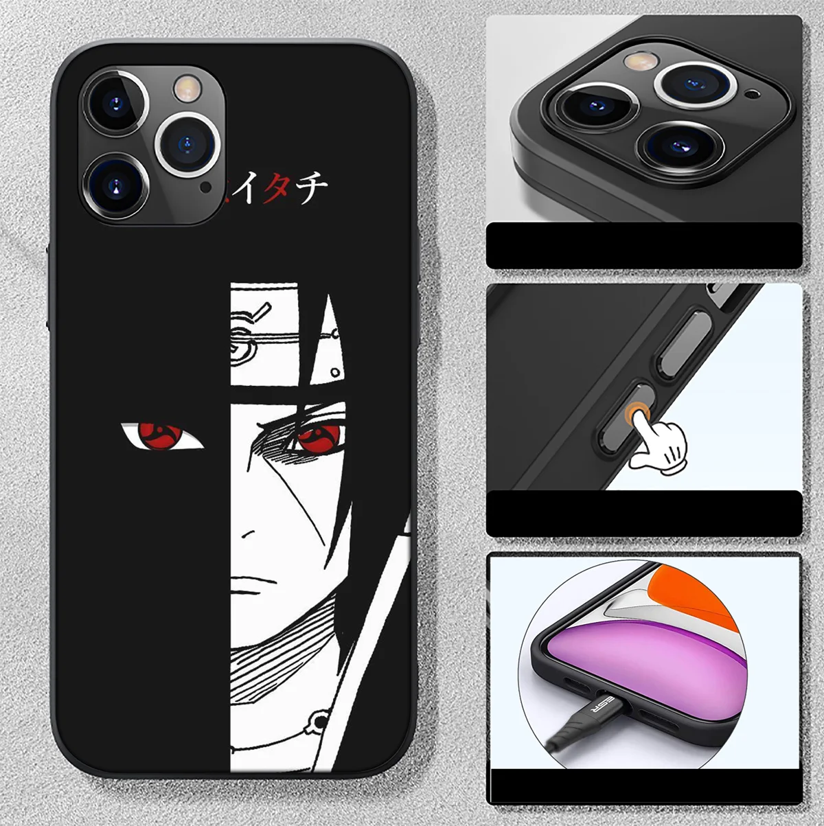 HA4 Akatsukis Itachis Uchihas Soft Case for Samsung Galaxy A15 S10E S9 S8 S7 Note 20 10 9 8 Plus Lite