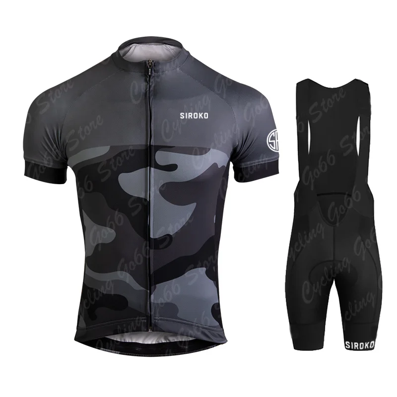 

2022 Siroko Pro team Men Cycling Jersey Set Team Bike Shirts Summer Short Sleeve Clothing Cycles Shorts Sets Ciclismo Maillot