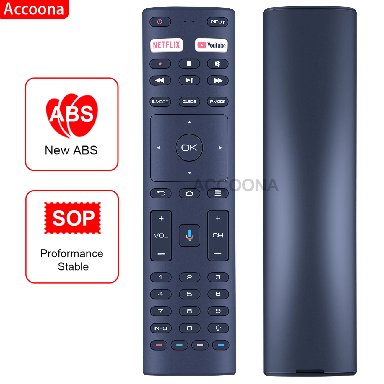 Голосовая замена пульта дистанционного управления, подходит для JVC HDTV RM-C3363 40H33A RM-C3329