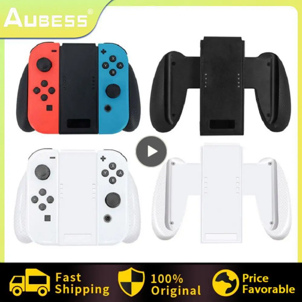 

1~8PCS Gaming Grip Handle Controller Comfort Grip Handle Bracket Support Holder for Nintend Switch - Plastic Handle