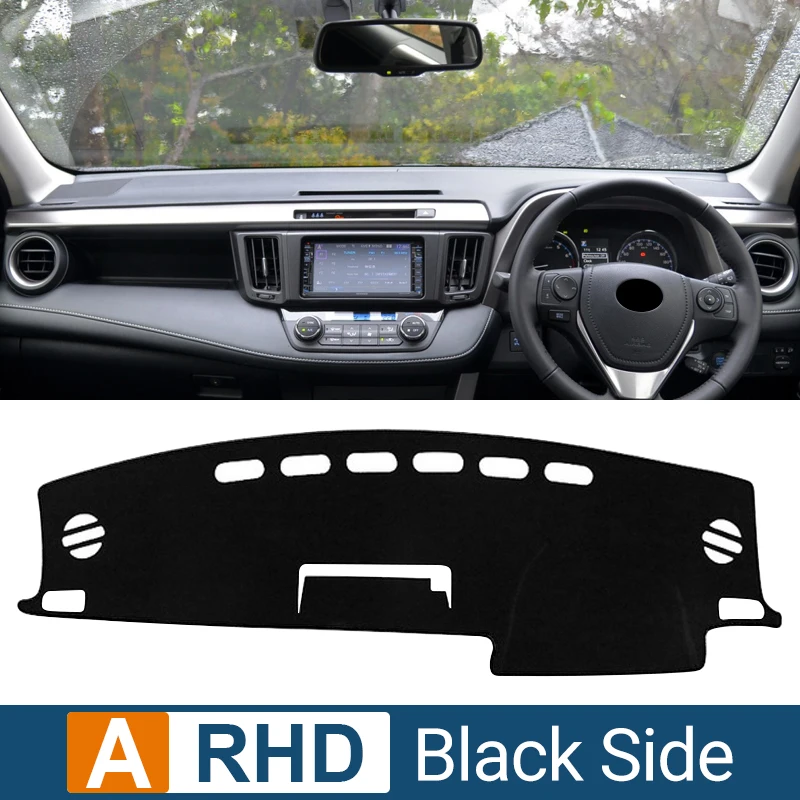 

Toyota RAV4 XA40 2013-2018 Защита Приборной Панели Автомобиля Устойчивый К Ультрафиолетовому Излучению Нескользящий Коврик Фо...