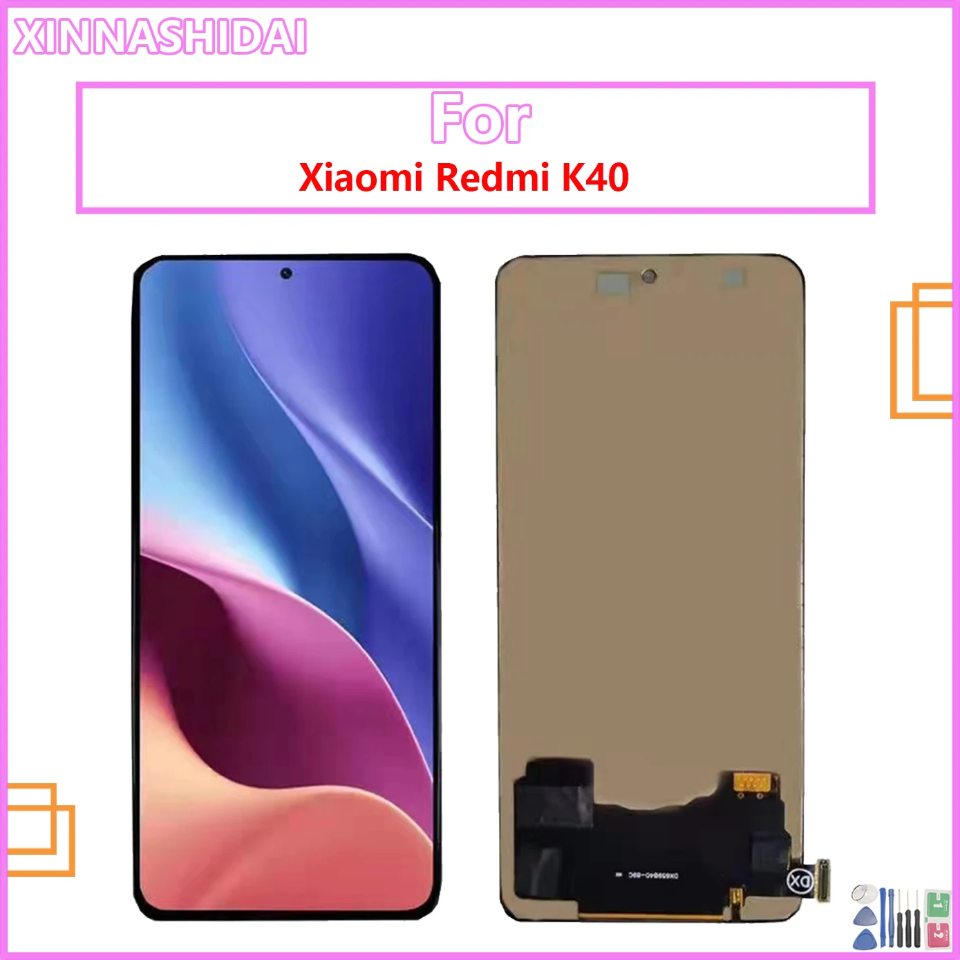 

LCD Display For Redmi K40 LCD Touch Screen Digitizer Assembly Replacement For Xiaomi Redmi K40 LCD Display