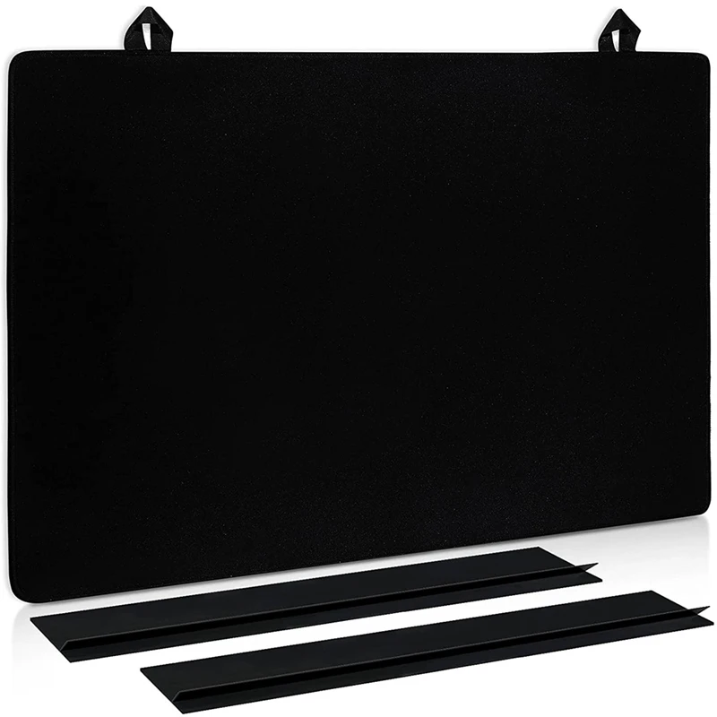 

Practical Stove Top Cover Glass Top Stove Protector Electric Stove Cover Foldable Washer Work Surface Cover with 2 Space Cover