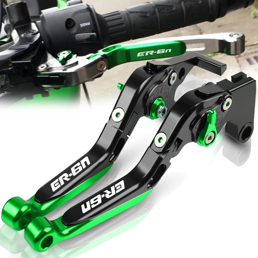 

Для Kawasaki ER6N 2009 2010 2011 2012 2013 2014 2015 2016 мотоциклетные Регулируемые рычаги тормоза и сцепления адаптер фонарь 6n