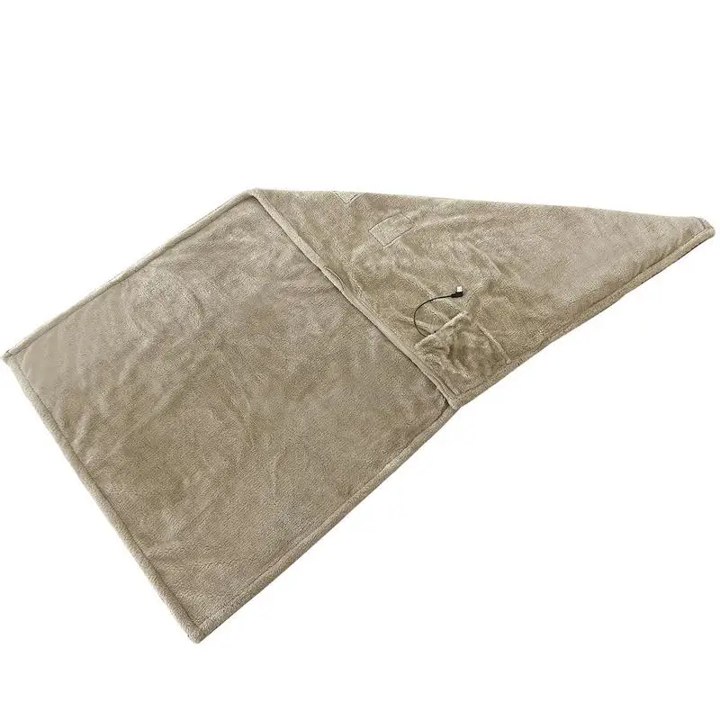 

Electric Heated Blanket Plush Overblanket For Body Soft Warming Plush Electric Lap Blanket For Waist Dormitory Living Room Home