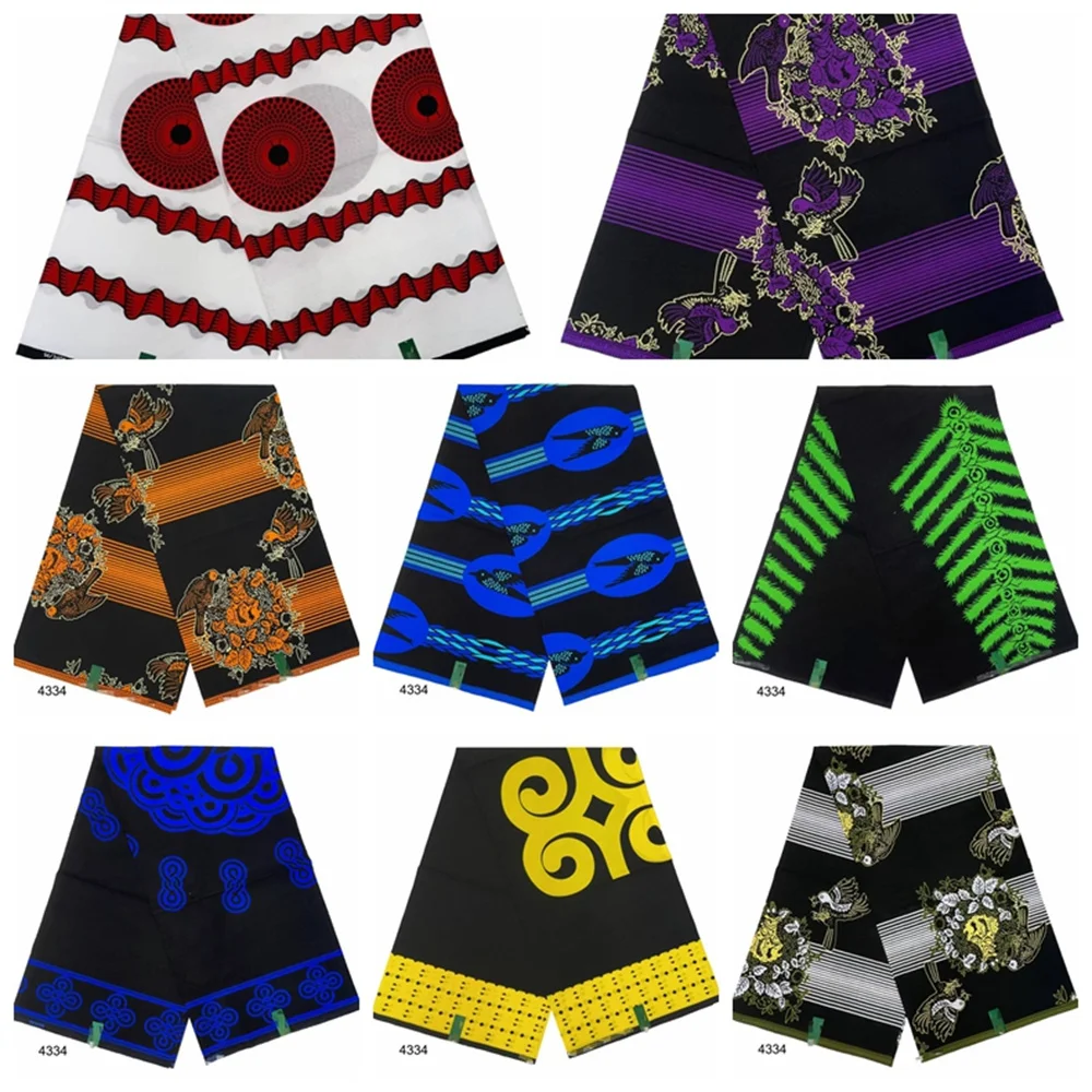 Новейшая африканская восковая Ткань 100% хлопок Высококачественная нигерийская