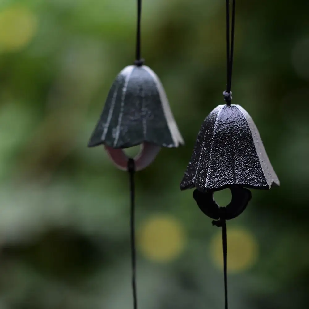 

Japanese Style Temple Bell Pendant Lucky Feng Shui Temple Bell Hanging Pendant Wind Bells Creative Home Garden Outdoor Decor