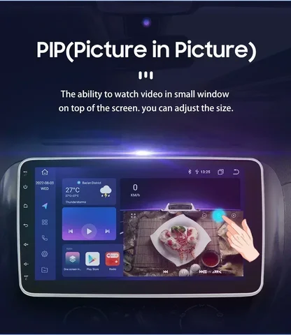 Hizpo 10,1 "Универсальный CarPlay Android авто радио для VW Volkswagen Fiat Renault Nissan Hyundai 4G автомобильное мультимедийное авторадио 1 Din