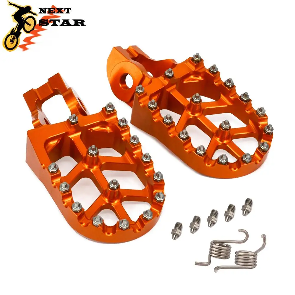 

Подножки для мотоцикла CNC, подножки, подножки педали для газового газа MC EC EX 85 125 250 250F 350F 450F 300-2021