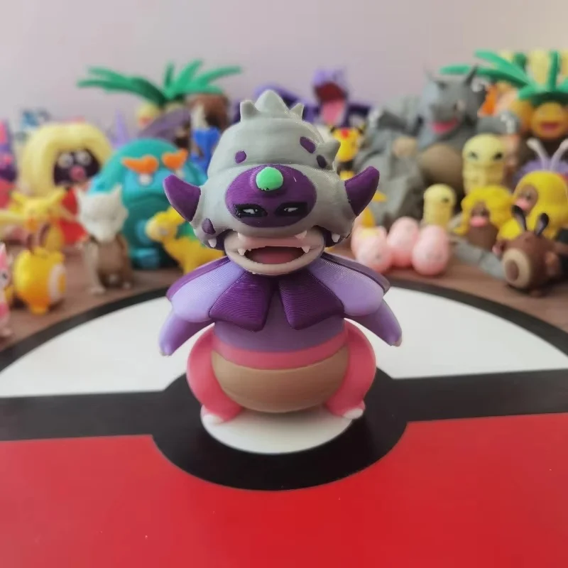 MINISO Фигурки аниме Slowpoke Slowbro Slowking 1:20 3D печать