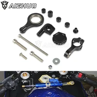 motorcycle for yamaha yzf r1 yzfr1 2002 2016 2015 yzf r6 2006 2017 2007 2008 2009 steering stabilizer damper bracket mount kit