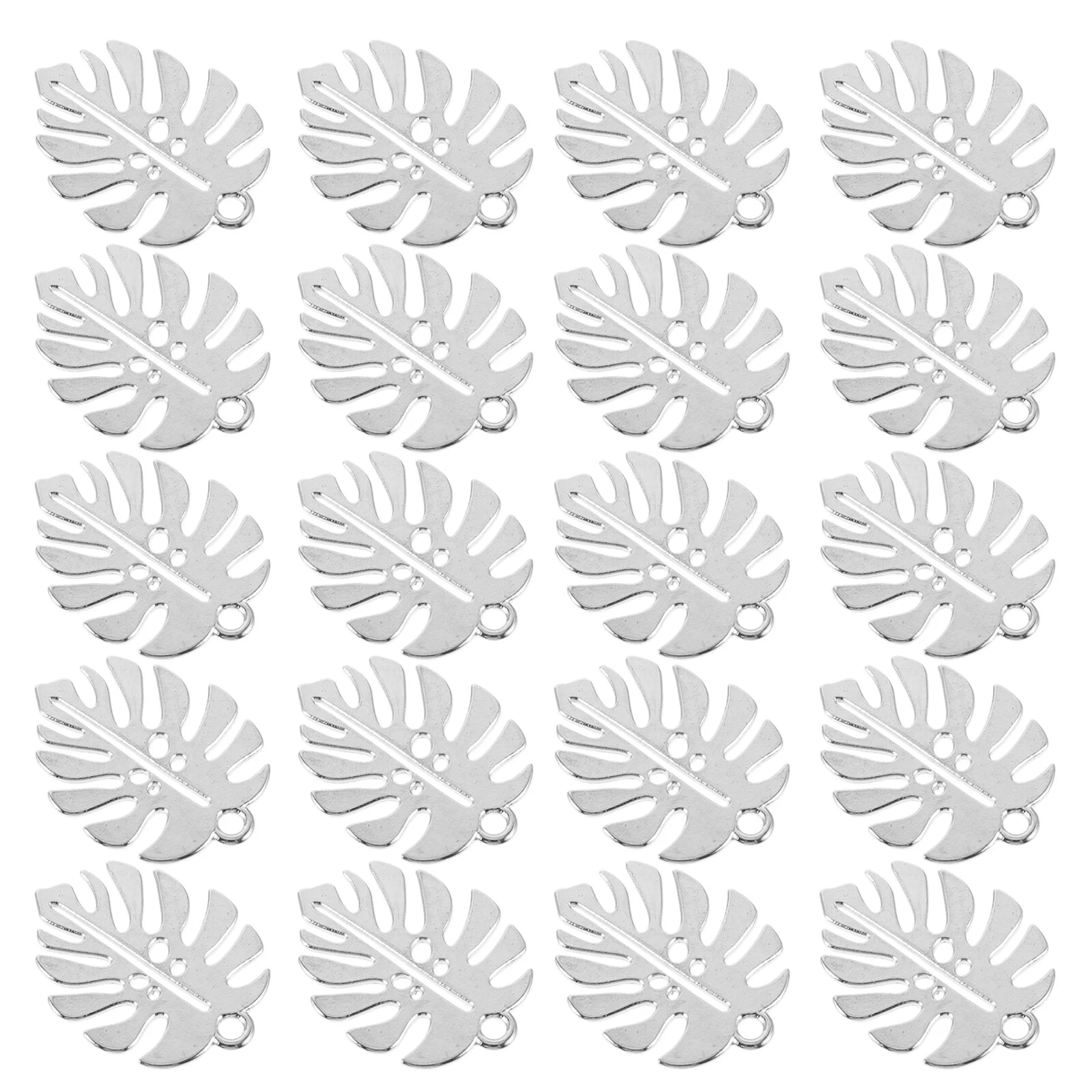 Key Chain Necklace Making Supplies Leaf Charms Jewelry Crafting Findings Design Pendant Keychain Bulk