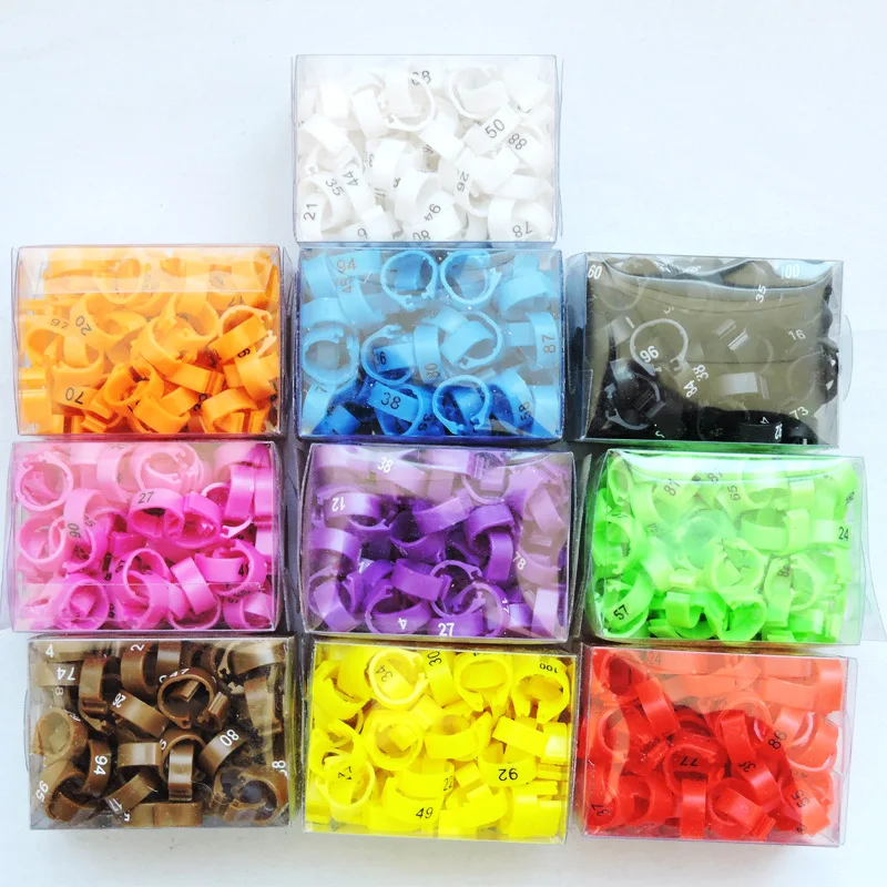 

Inner Diameter 8mm Pigeon Leg Bands Poultry Dove Bird Parrot Clip Rings Band Foot Ring Pigeon Supplies Bird Appliances