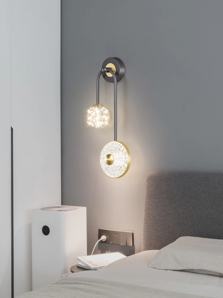 

Wall Lamp Bedroom Celebrity Light Much Creative Contemporary And Contracted Sitting Room TV Setting