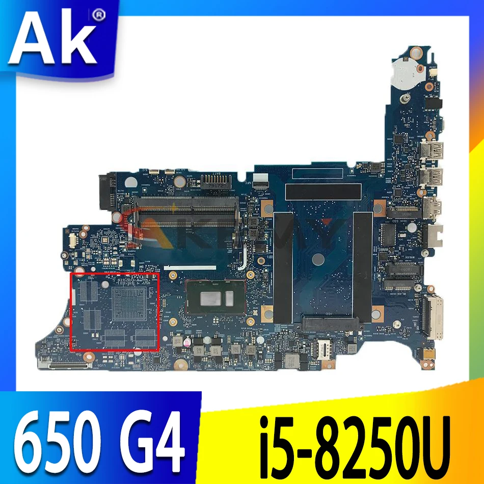 

L24849-601 L24849-001 6050A2930001 For HP 650 G4 laptop motherboard mainboard with i5-8250U CPU UMA