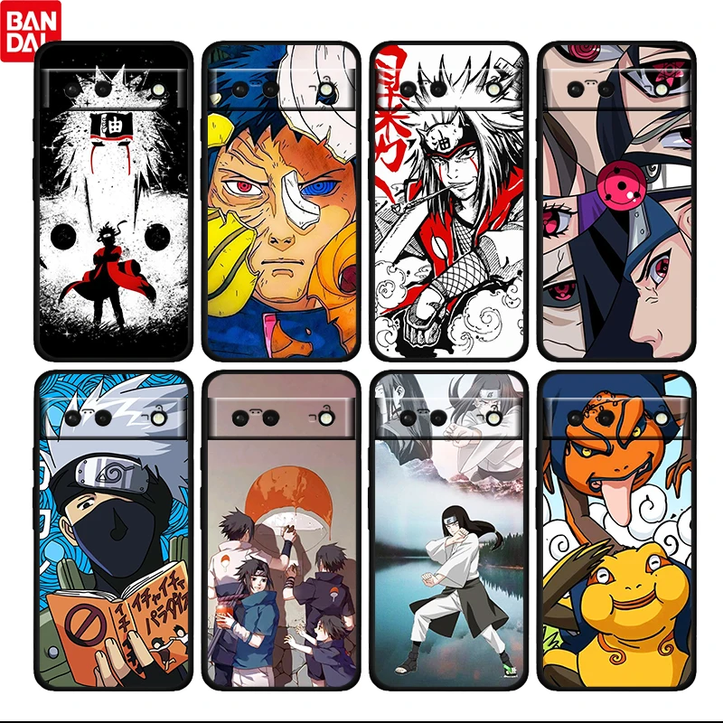 

Hot Cute Anime NARUTO Shockproof For Google Pixel 6 6a 6Pro 5 5a 4 4a XL Black Soft Phone Case Silicone Cover Fundas Coque Capa