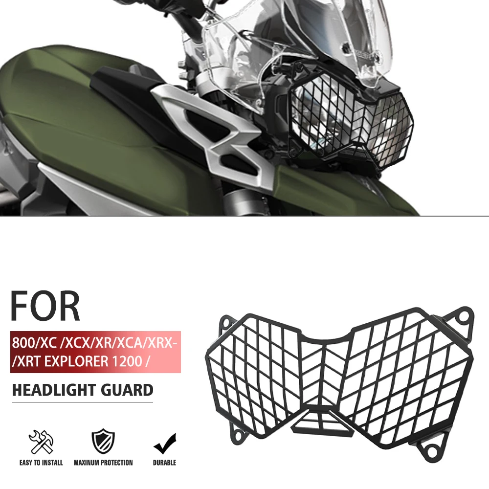 Новинка для Tiger 800 XC XCX XR XRX 2010-2017 800XRT 800XCA 2015-2017 решетка фар мотоцикла крышка