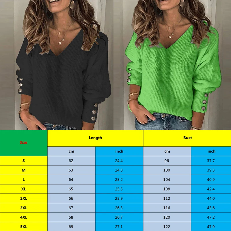 Womens Fall Clothes Trendy womens Cute Button Cowl Neck Solid Color Soft Asymmetric Wrap Knit Pullover Sweaters images - 6