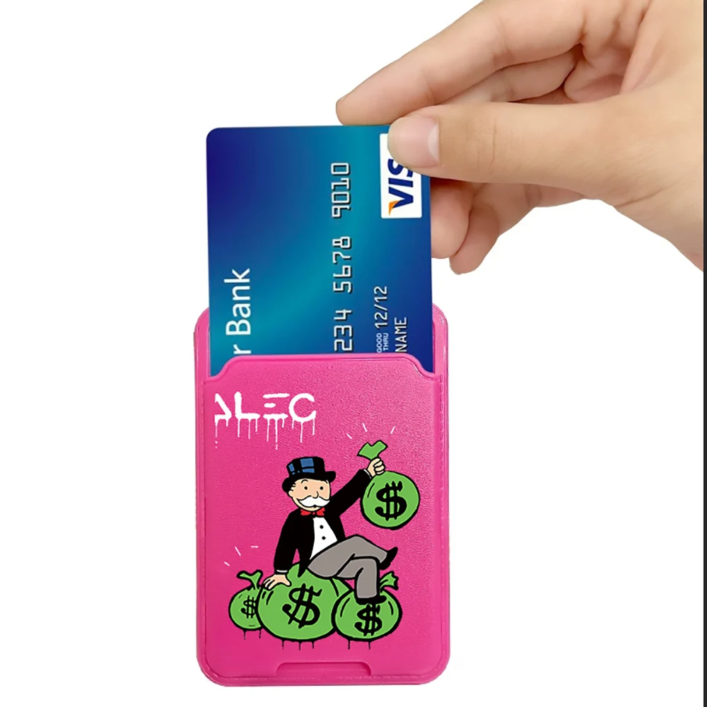 Держатель для карты телефона Чехол-кошелек Dollar MonopolyS Кошелек Наклейка на