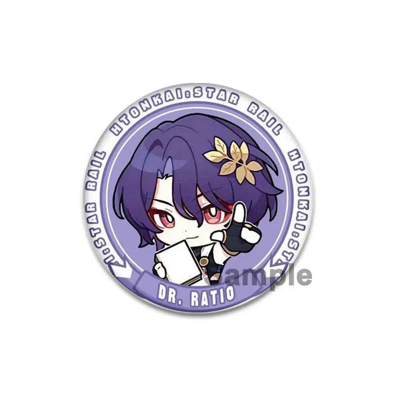 Круглые броши для рюкзака в ассортименте