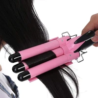 professional hair curling iron 25mm ceramic triple barrel hair curler irons hair wave waver styling tools hair styler wand