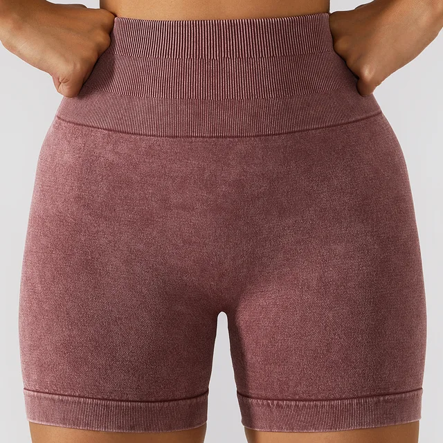 Seamless Shorts Spandex Shorts Woman Gym Workout Fitness Elastic Breathable  Hip-lifting Leisure Sports Running Fitness Pants | АлиЭкспресс
