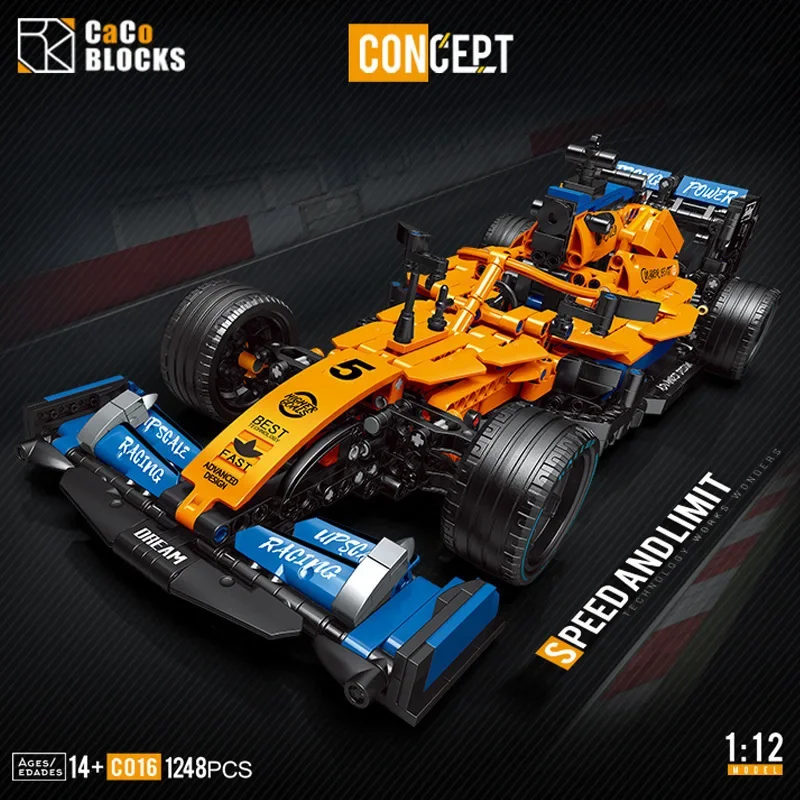 McLarens Formula 1 техническая совместимость строительные блоки городская модель